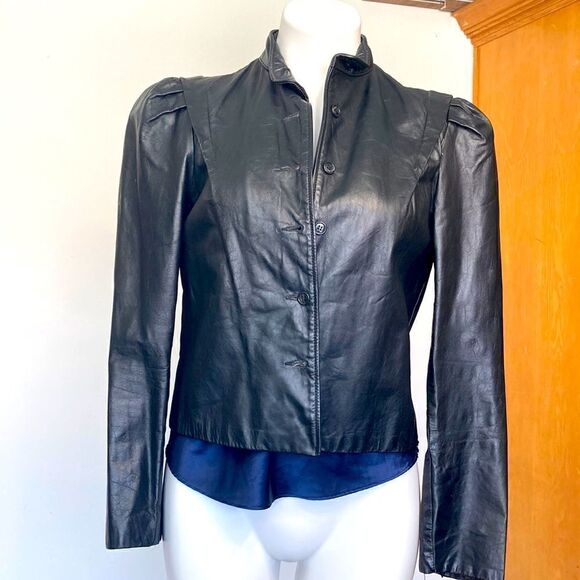 Leather craft vintage jacket - Picture 1 of 17